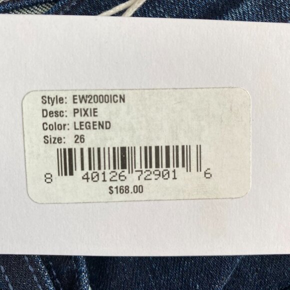 Edwin Pixie Jeans 9" Mid Rise Skinny - Picture 9 of 15